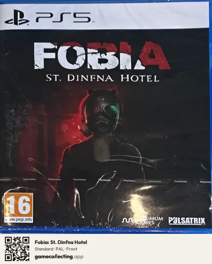 Fobia: St. Dinfna Hotel PlayStation 5, PAL box front
