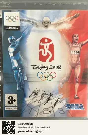 Beijing 2008 PlayStation 3, France box front