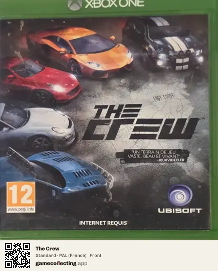 The Crew Xbox One, France box front