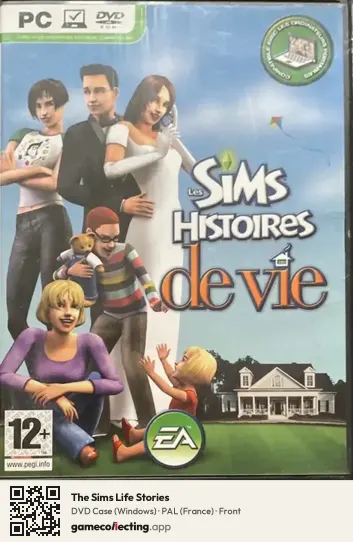 The Sims Life Stories Computer, France box front