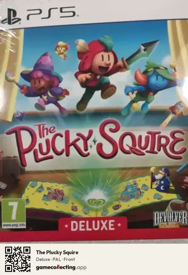 The Plucky Squire PlayStation 5, PAL box front