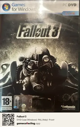 Fallout 3 Computer, Italy box front