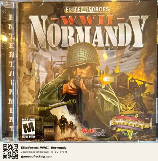 Elite Forces: WWII - Normandy Computer, NTSC box front
