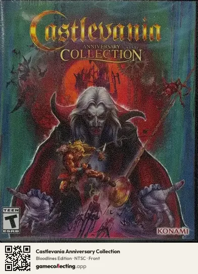 Castlevania Anniversary Collection PlayStation 4, NTSC box front