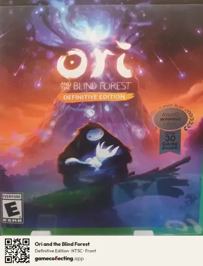 Ori and the Blind Forest Xbox One, NTSC box front