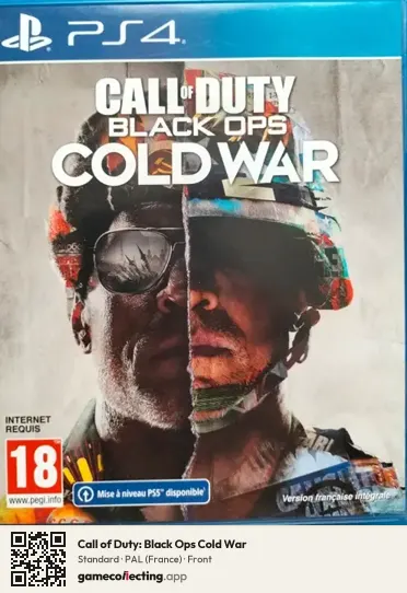 Call of Duty: Black Ops Cold War PlayStation 4, France box front