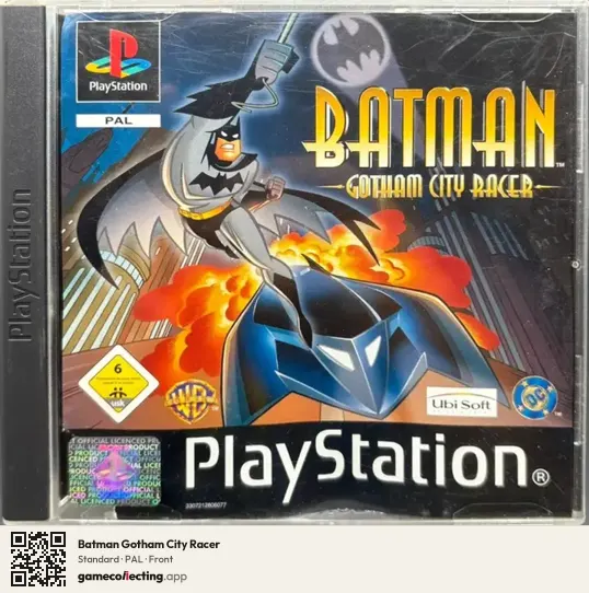 Batman Gotham City Racer PlayStation, PAL box front