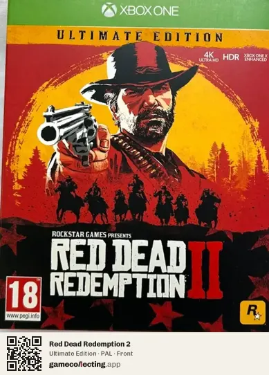 Red Dead Redemption 2 Xbox One, PAL box front