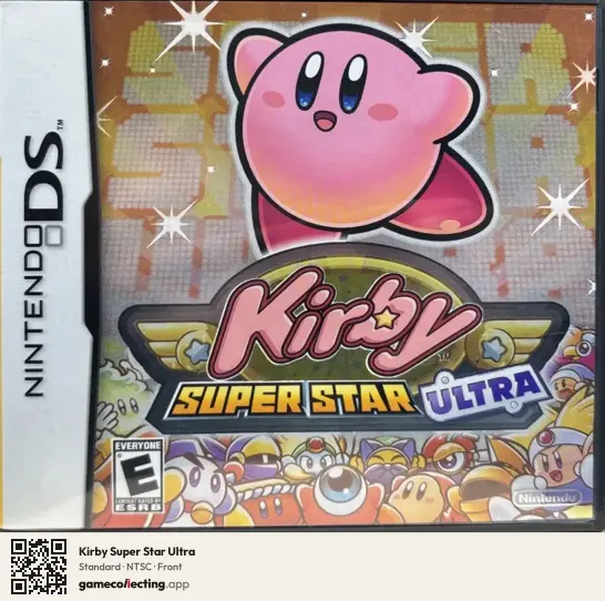 Kirby Super Star Ultra Nintendo DS, NTSC box front