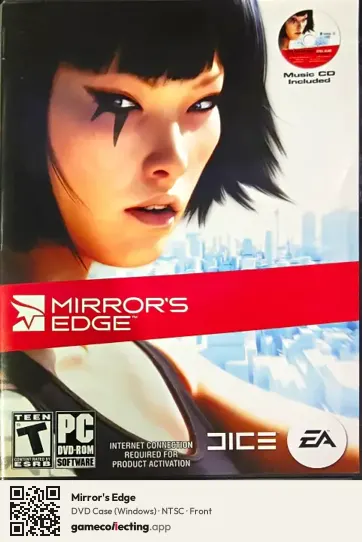 Mirror's Edge Computer, NTSC box front