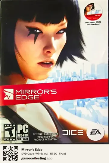 Mirror's Edge Computer, NTSC box front