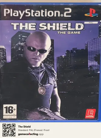 The Shield PlayStation 2, France box front