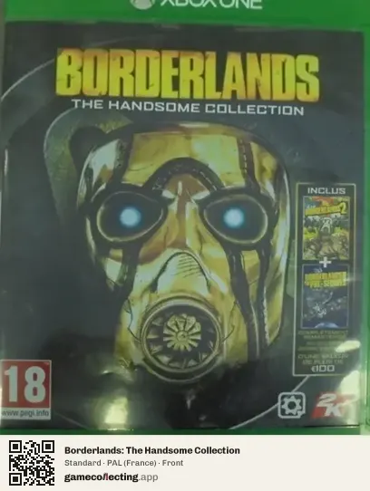 Borderlands: The Handsome Collection Xbox One, France box front