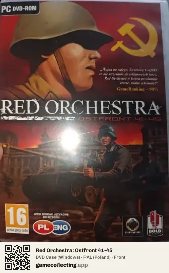 Red Orchestra: Ostfront 41-45 Computer, Poland box front