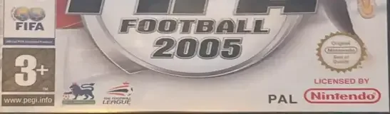FIFA Soccer 2005, the PEGI square on its front