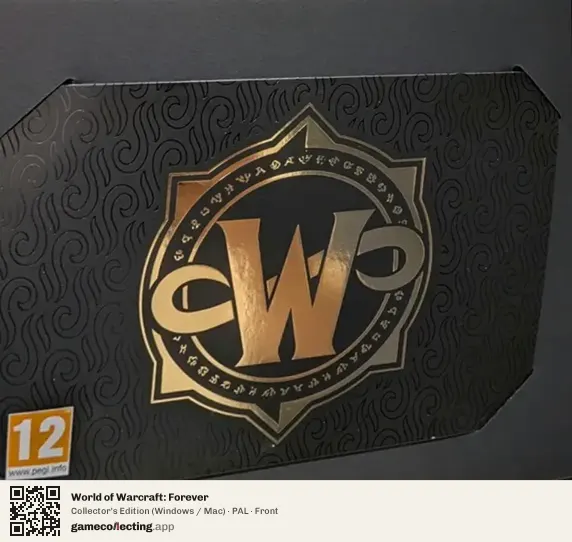 World of Warcraft: Forever Computer, PAL box front