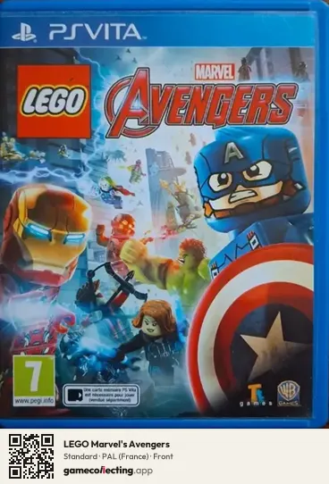 LEGO Marvel's Avengers PlayStation Vita, France box front