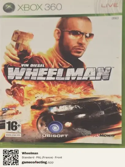 Wheelman Xbox 360, France box front