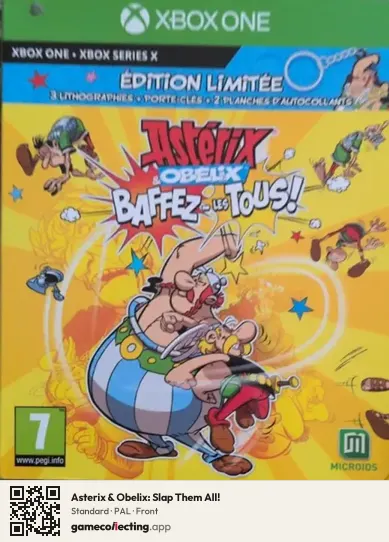 Asterix & Obelix: Slap Them All! Xbox One, PAL box front