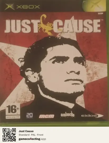 Just Cause Xbox, PAL box front