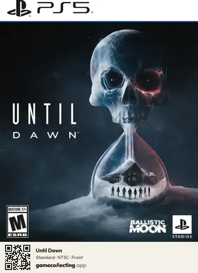 Until Dawn PlayStation 5, NTSC box front