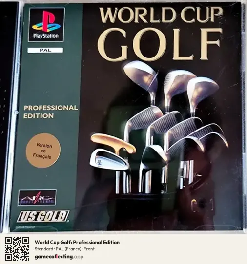 World Cup Golf: Professional Edition PlayStation, France box front