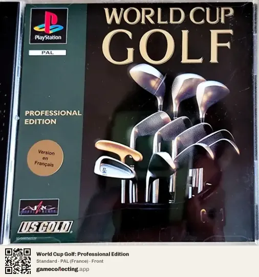 World Cup Golf: Professional Edition PlayStation, France box front