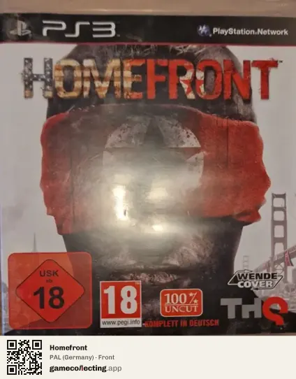 Homefront PlayStation 3, Germany box front