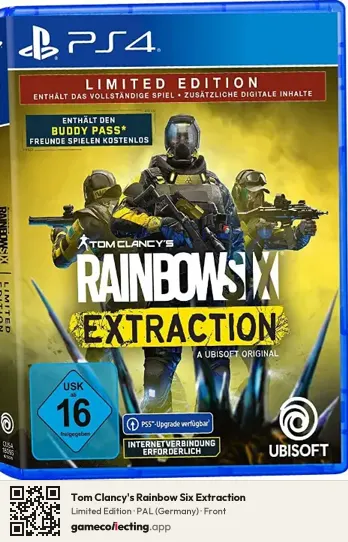 Tom Clancy's Rainbow Six Extraction PlayStation 4, Germany box front