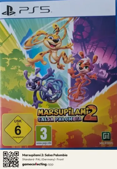 Marsupilami 2: Salsa Palombia PlayStation 5, Germany box front