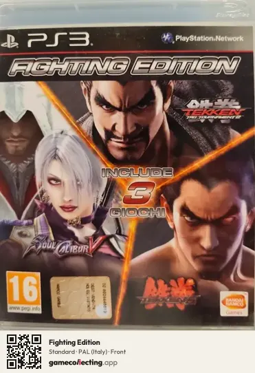 Fighting Edition PlayStation 3, Italy box front
