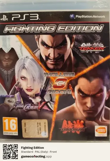 Fighting Edition PlayStation 3, Italy box front
