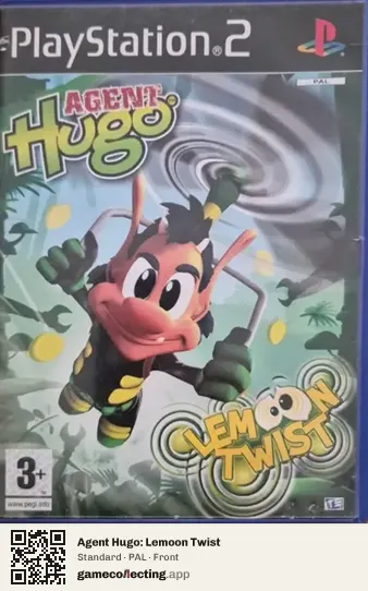 Agent Hugo: Lemoon Twist PlayStation 2, PAL box front