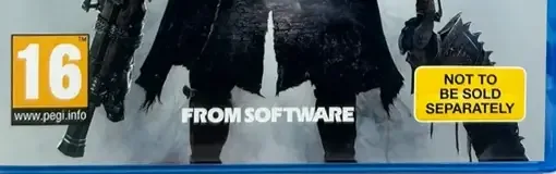 Bloodborne, the PEGI square on its front