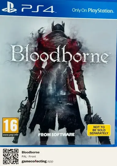 Bloodborne PlayStation 4, PAL box front