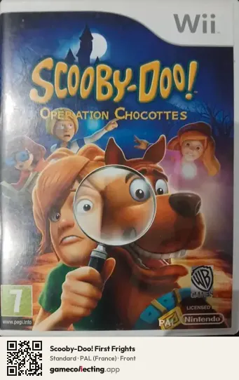 Scooby-Doo! First Frights Nintendo Wii, France box front