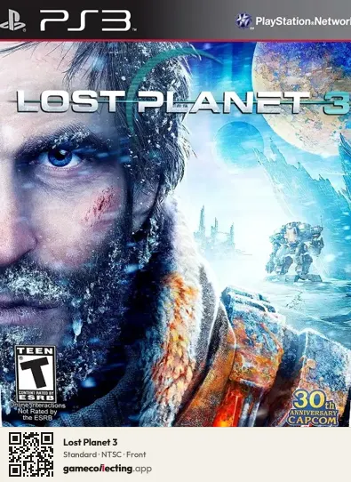 Lost Planet 3 PlayStation 3, NTSC box front