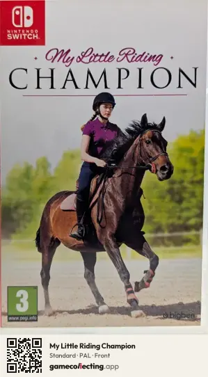 My Little Riding Champion Nintendo Switch, PAL box front