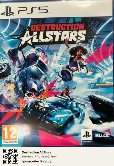 Destruction AllStars PlayStation 5, Spain box front