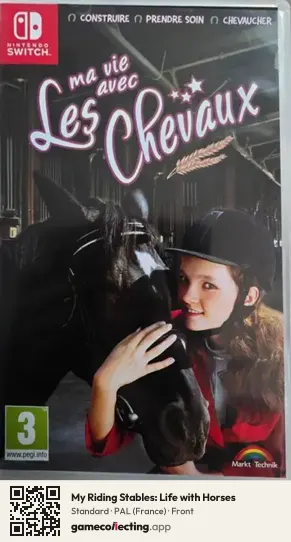 My Riding Stables: Life with Horses Nintendo Switch, France box front