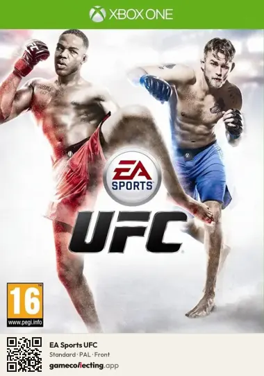 EA Sports UFC Xbox One, PAL box front