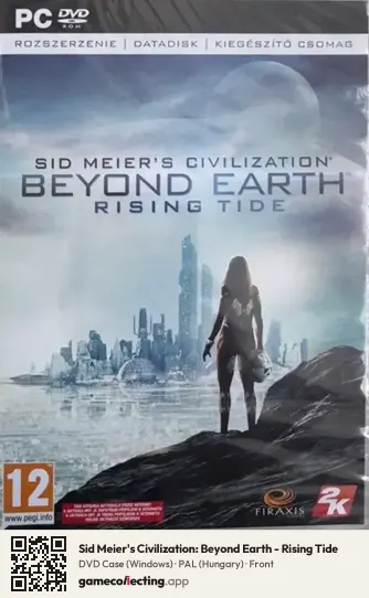 Sid Meier's Civilization: Beyond Earth - Rising Tide Computer, Hungary box front