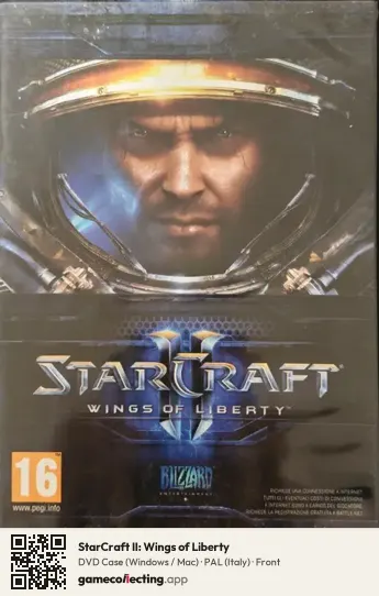StarCraft II: Wings of Liberty Computer, Italy box front