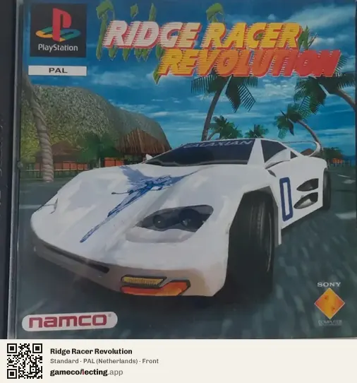 Ridge Racer Revolution PlayStation, Netherlands box front