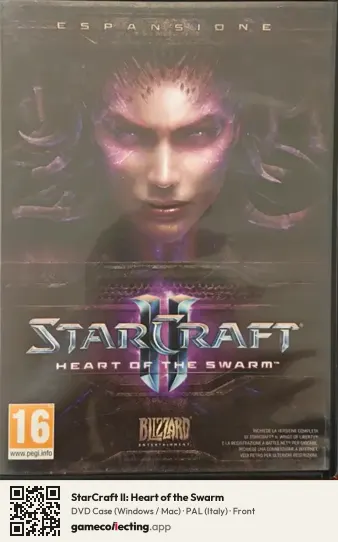 StarCraft II: Heart of the Swarm Computer, Italy box front