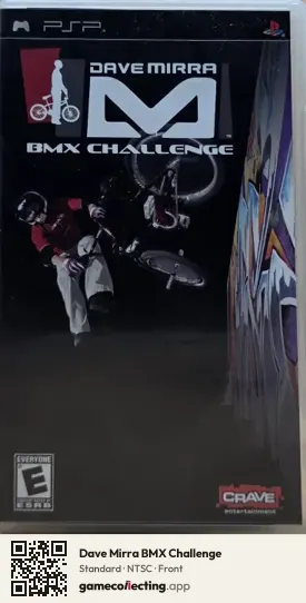 Dave Mirra BMX Challenge PlayStation Portable, NTSC box front