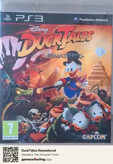 DuckTales: Remastered PlayStation 3, France box front