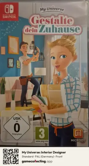 My Universe: Interior Designer Nintendo Switch, Germany box front