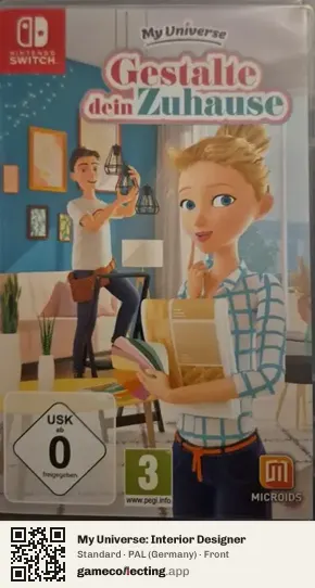 My Universe: Interior Designer Nintendo Switch, Germany box front
