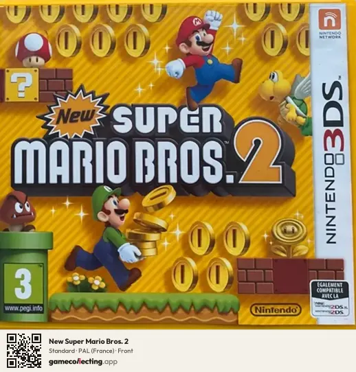 New Super Mario Bros. 2 Nintendo 3DS, France box front